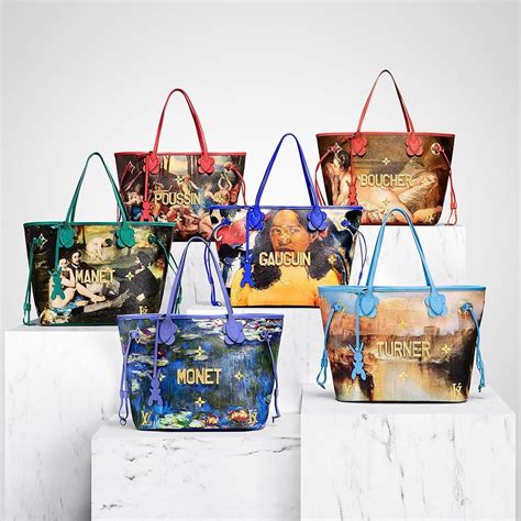 louis vuitton x jeff koons masters|louis vuitton masters handbags.